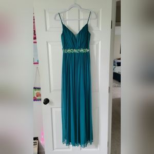 - Grecian styled formal Prom Dress...size 7/8